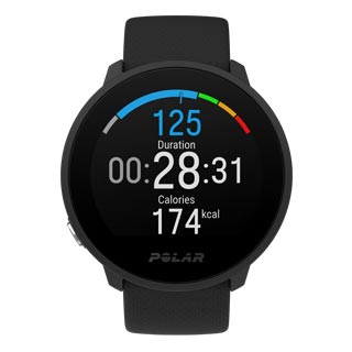 fitness smartwatch polar unite black remote personal training